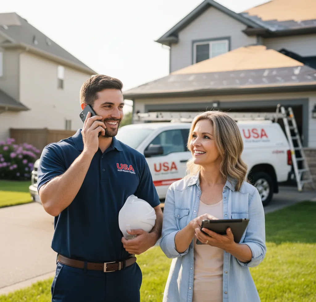 USA Roof Repair Experts customer support in Duluth